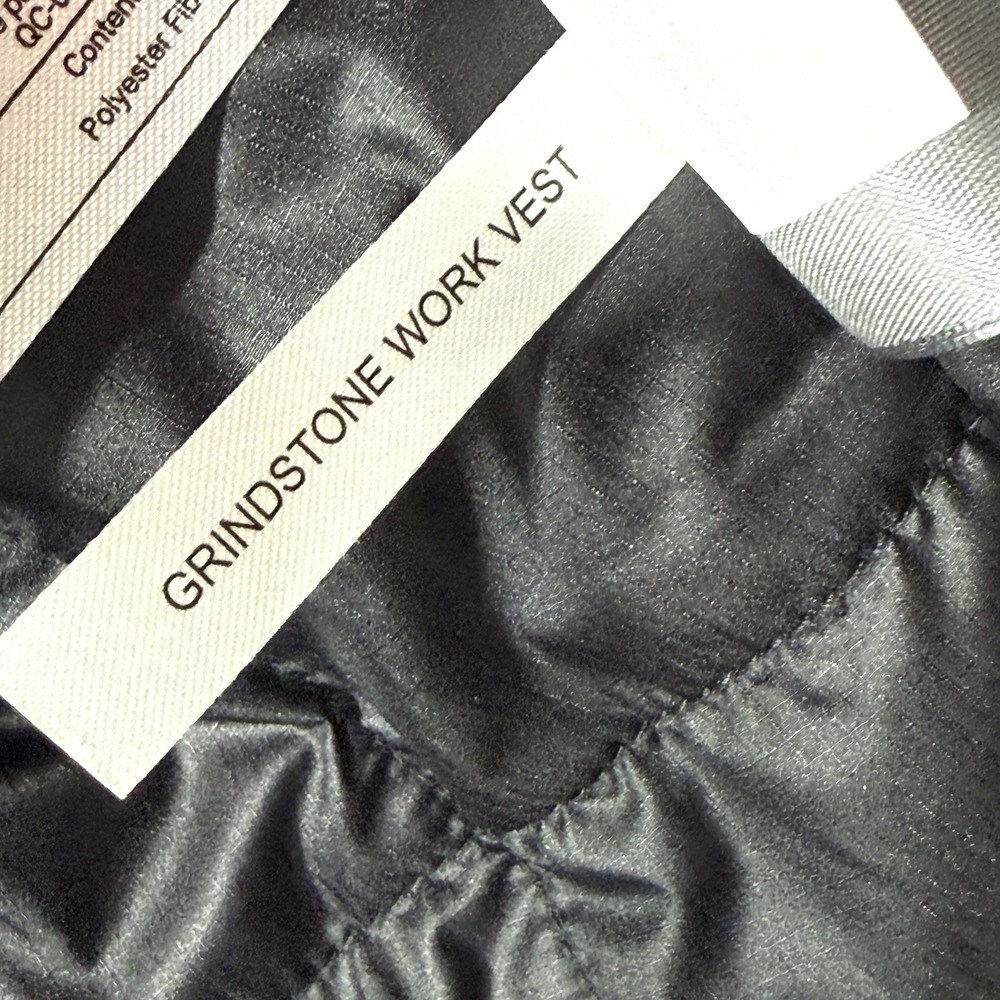 Sitka Gear Grindstone Work Vest Men Large Gore Tex Windstopper Green Jacket NWOT - Picture 14 of 16
